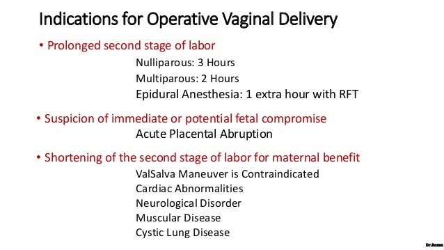 operative vaginal delivery Operative vaginal delivery